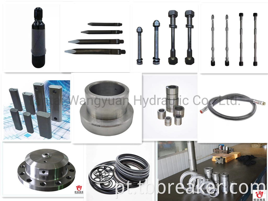 Through Bolt Side Bolt Hydraulic Breaker Spare Parts Accumulator Excavator Parts6